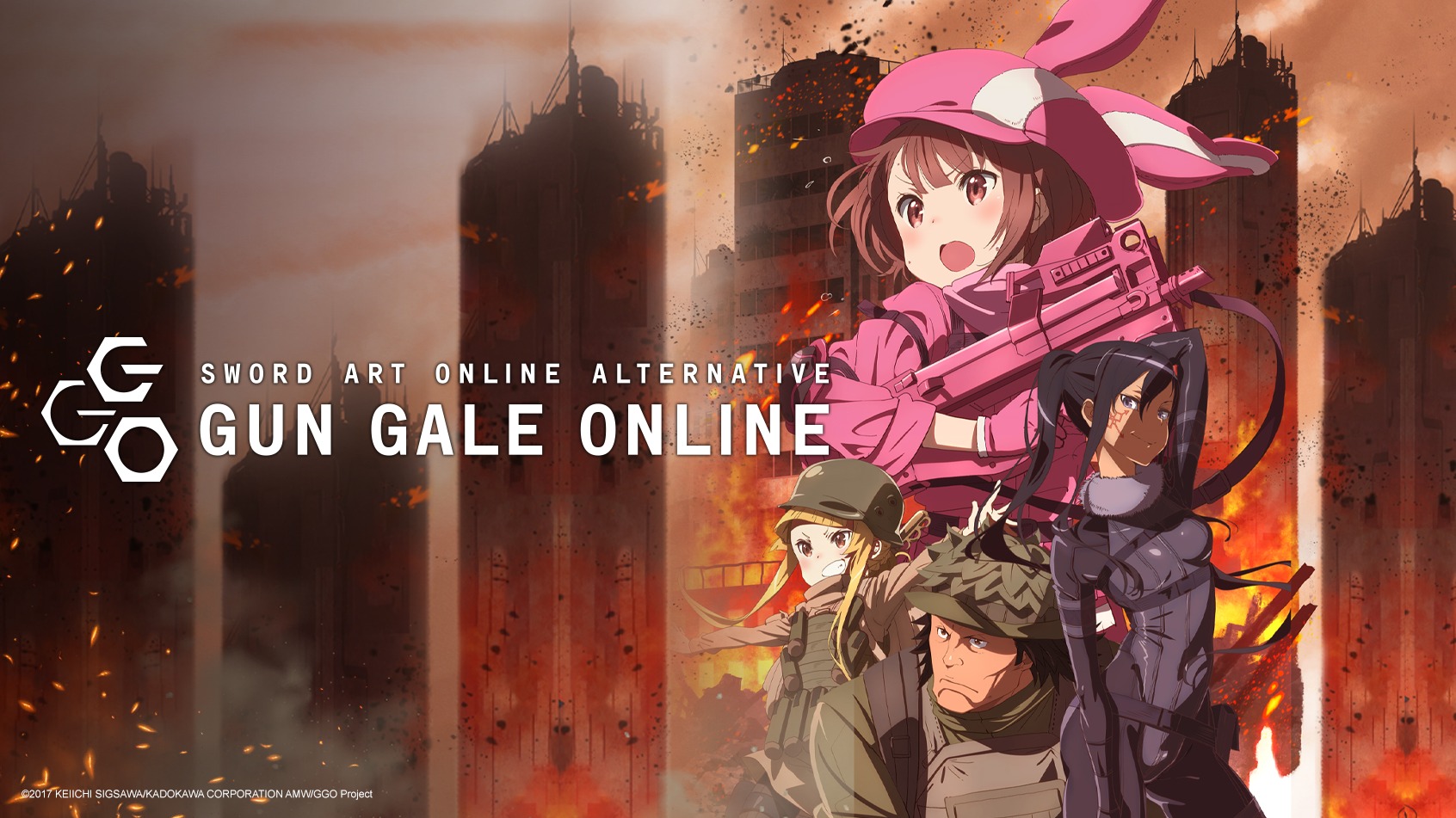Sword art online alternative gun gale online watch top free