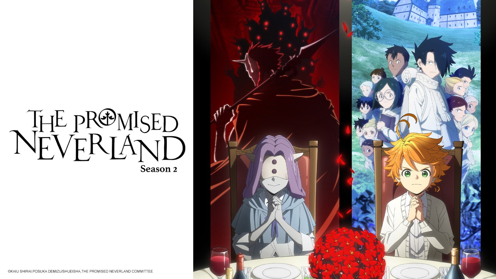 The Promised Neverland - They've escaped Grace Field House, but what next? The  Promised Neverland season 2 English dub is now streaming on Funimation! 🌹