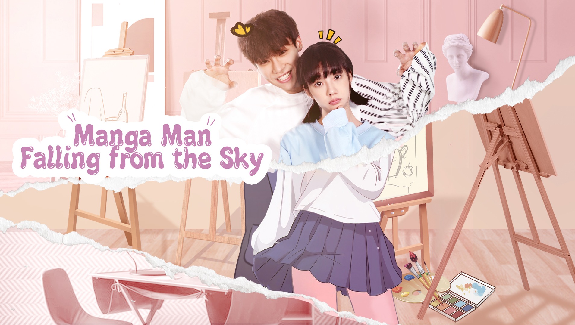 "Manga Man" Falling From The Sky